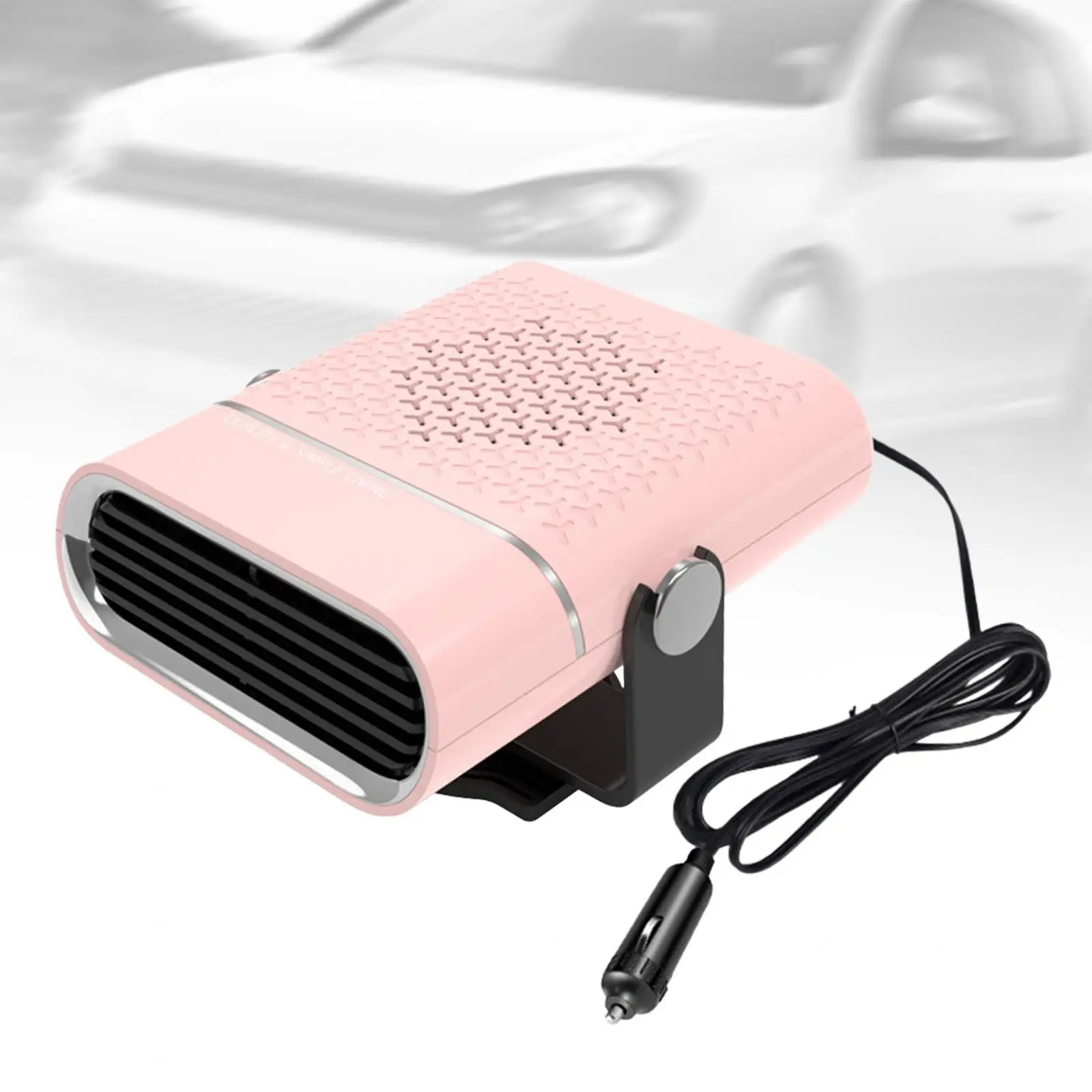 

Car Heater for Winter 260W Defrost Defogger 2 in 1 Heating and Cooling 360 Degree Rotary Auto Vehicle Heater Car Fan Heater