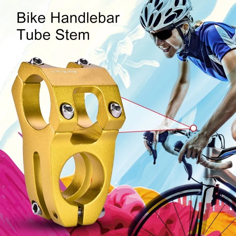 

31.8mm Aluminum Alloy Mountain Bike Handlebar Fixed Stem Cycling Accessory