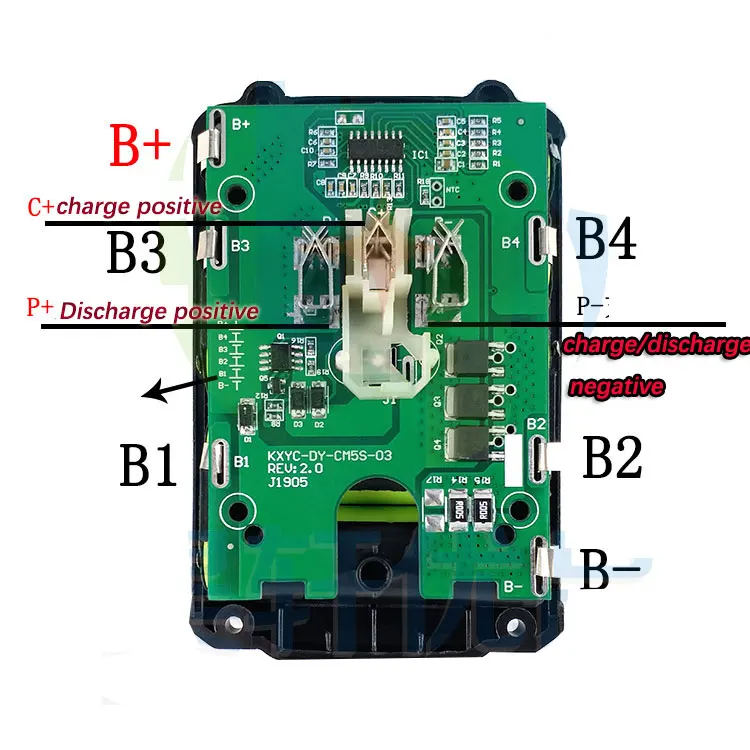 5S 18A 18V BMS  21V Lithium Ion Battery Protection Board For Electric Tools Hand Drill Screwdriver Hammer Replacement