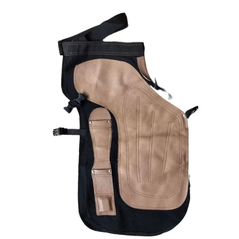 

Hoof trimming apron, nail hoof apron, leather pants, horse skill bib, stable supplies, harness.