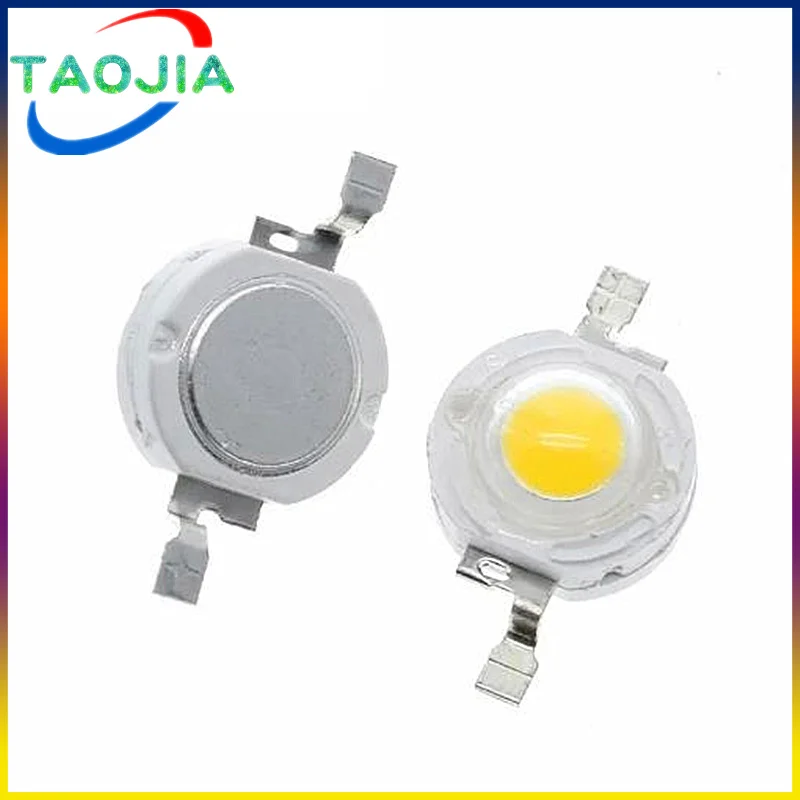 10Pcs led 1W 3W 100-120LM LED Bulb IC SMD Lamp Light Daylight white/warm white High Power 1W LED Lamp bead