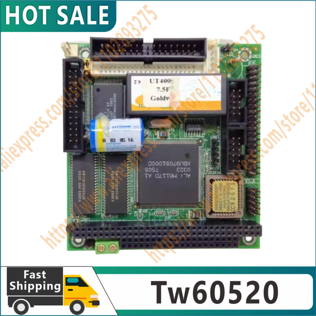 100% testing 386 integrated TW60520 embedded industrial medical monitor 104 motherboard