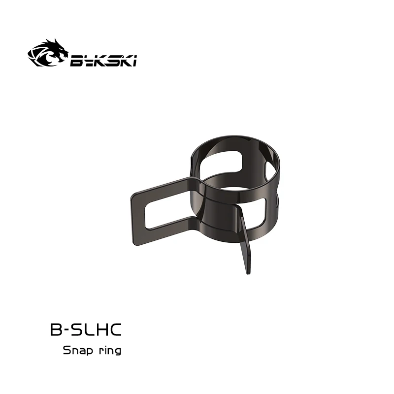 Bykski 4pcs/Lot Metal Clamp For 9.5*12.7mm /10*16mm /13*19mm Soft Tube Auxiliary Hose Fixing DIY Water Cooler Accessories B-SLHC - view 2