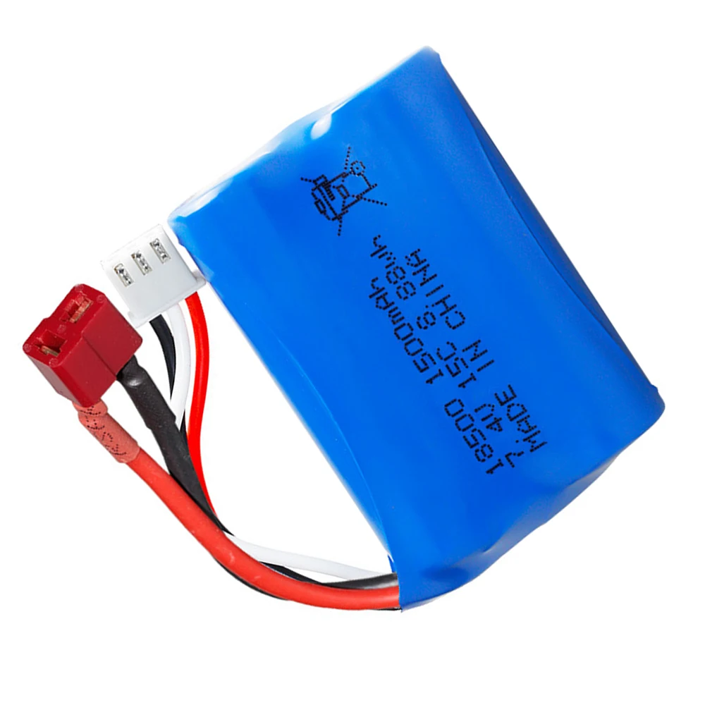 7.4v 1500mAh 18500 akumulator litowo-jonowy do 16889 HBX 16889A 16890 16890A SG1601 SG1602 1/16 zdalnie sterowana ciężarówka/części zamienne do