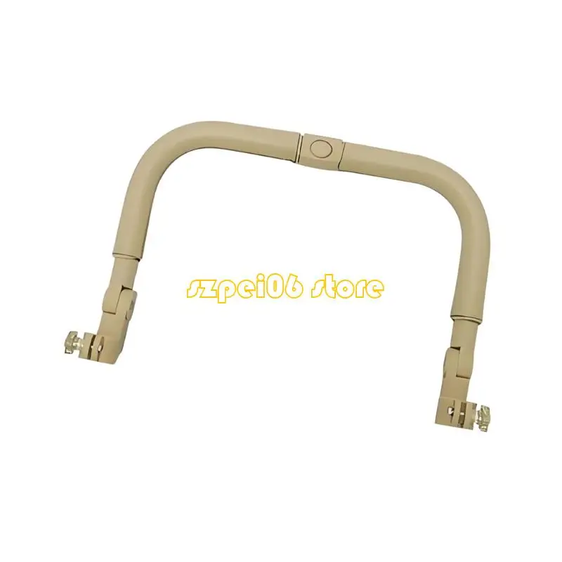 45bf Baby Carriage Handrail Akses Tengah Sistem penjepit aman yang mudah dicuci untuk kompatibilitas kereta bayi