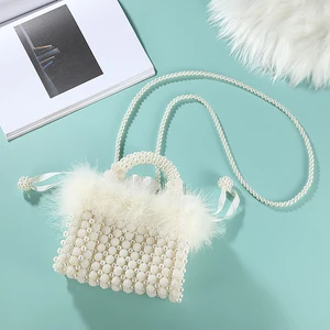 Akşam çanta, boncuklu kristal, el yapımı, düğün için debriyaj, zincir inci ile, çanta omuz, gece elbisesi, yeni çanta Bir bavuldaki en iyi 10 satış perolas-no. 5