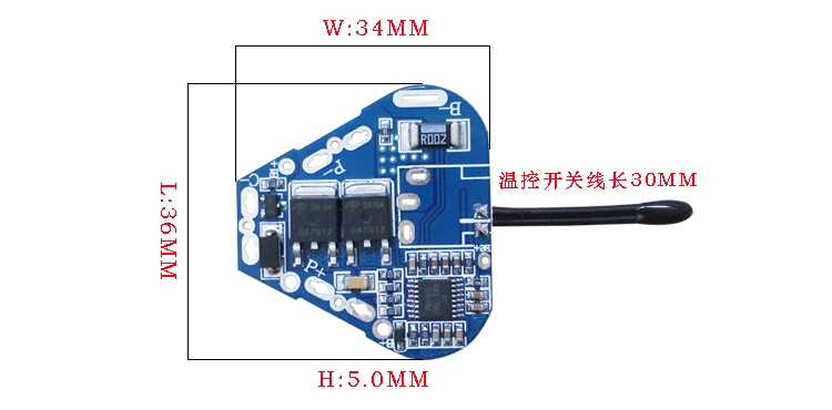 3S 10A 11.1V li-ion DIY BMS PCM tablica zabezpieczająca baterię bez wyważania dla LicoO2 Limn2O4 l