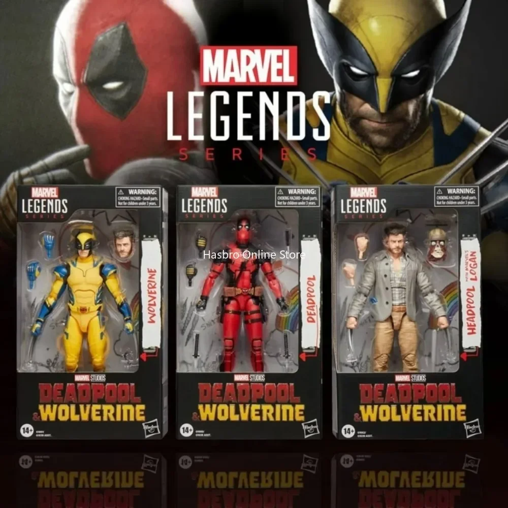 Hasbro Marvel Legends Series Marvel’s Deadpool / Logan / Wolverine Action Figure G1662