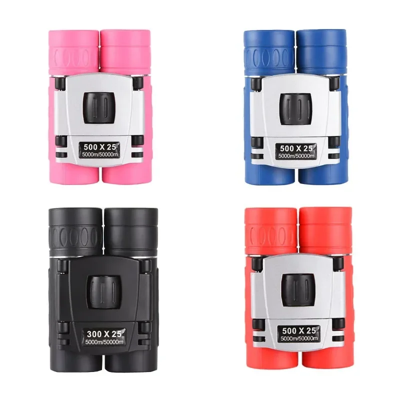 Teleskop mit hoher Vergrößerung, HD, tragbar, für Outdoor, Camping, Bergwandern, mobiles Foto, Konzert, Unterhaltung, 300 x 25 Teleskop