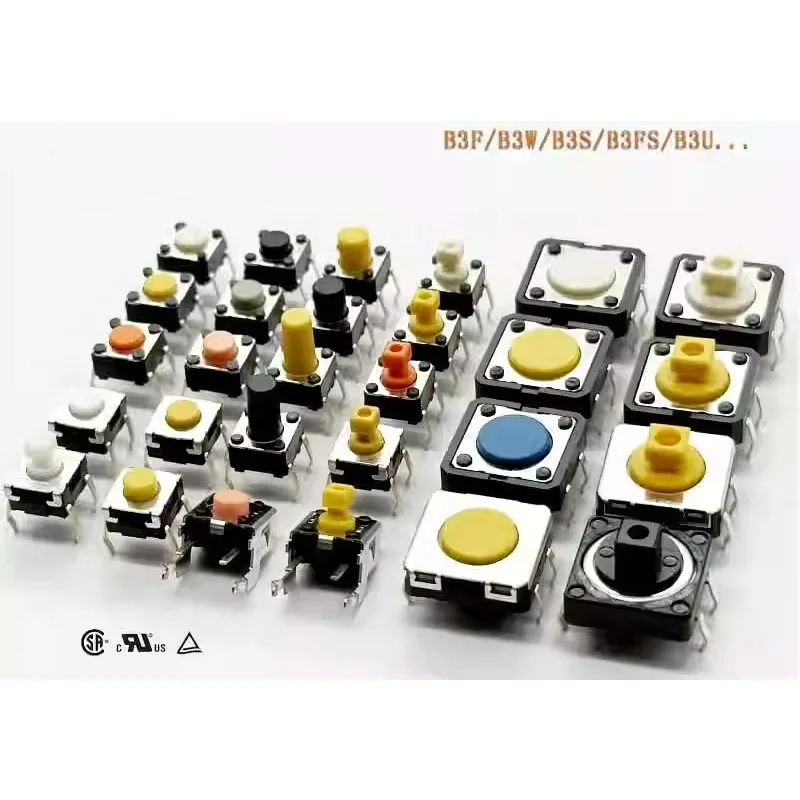 Original Micro Touch Switch Elevator Button for B3F-1000 B3F-1022 5000 B3F4055 B3W-1000 4000 4005 4050 5000 Elevator Control