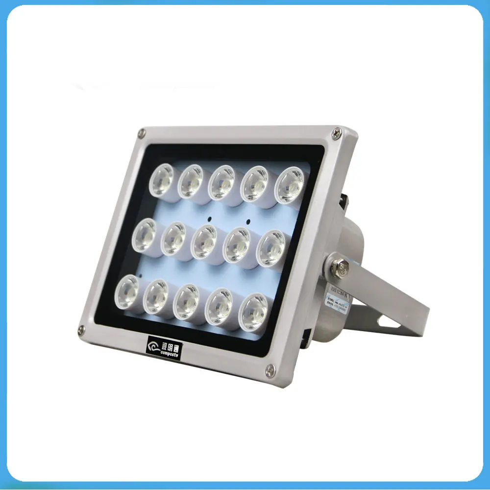 White Light/Infrared Light Camera Fill Light Road Gate Parking Lot Night Vision License Plate Monitoring 12v Fill Light