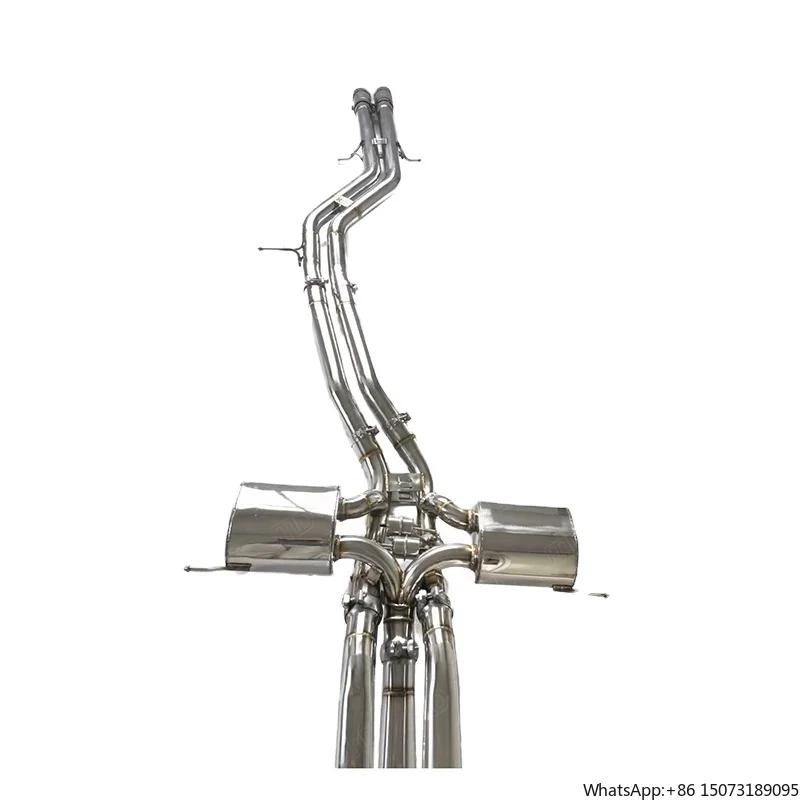 

304 Stainless Steel Valvetronic Exhaust Catback System for URUS