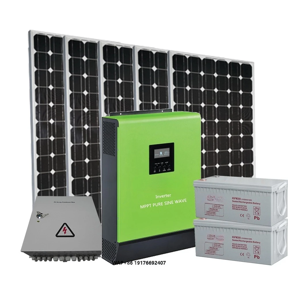 ESG  5kw 10kw 20KW 50KW 100KW 500KW off Grid Solar  Hybrid Photovoltaic System Solar Kit Price List