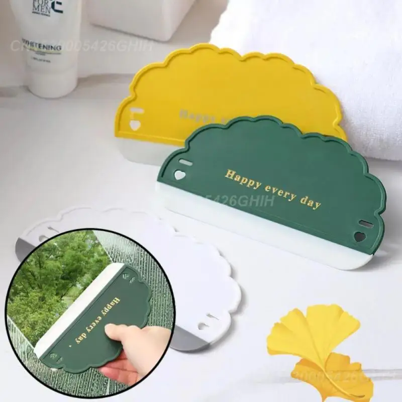 1/2PCS Dust Removal Brush Mirror Defogging Tools Silicone Cute Universal Cleaning Tools Glass Water Blade Wiper Scraper Reusable