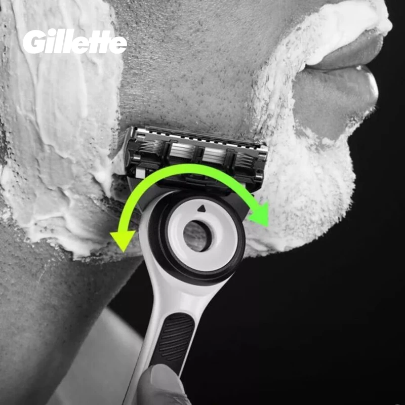 Gillette Men Razor Labs Series Manual Razor With Exfoliating Bar Luxury Gift Box Set 5-layer Progressive Blade Men's shaver