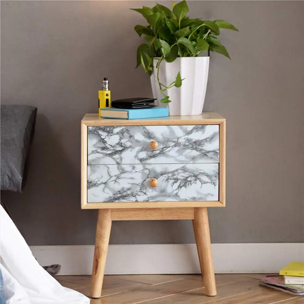 Marble Kitchen Oil-Proof Film Self-Adhesive Waterproof Stove Moisture-Proof Countertop Cabinet Renovation Tile Sticker