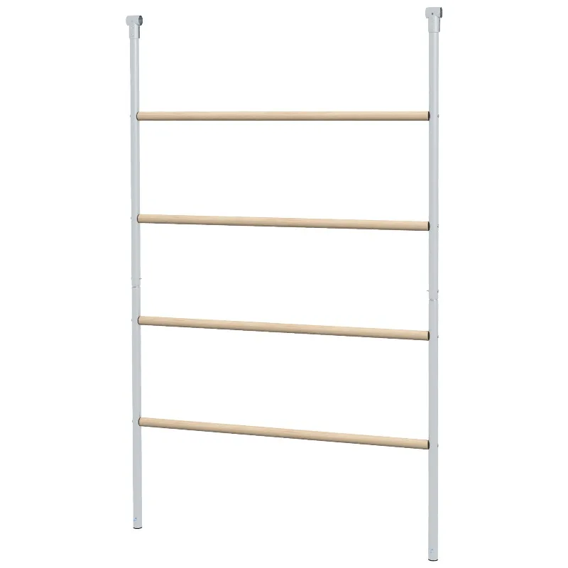 

4-уровневая лестница-переходник для кур 55x33.75 дюймов, оцинкованная сталь и деревянная подставка-лежанка для 4-6 кур, аксессуары для курятника