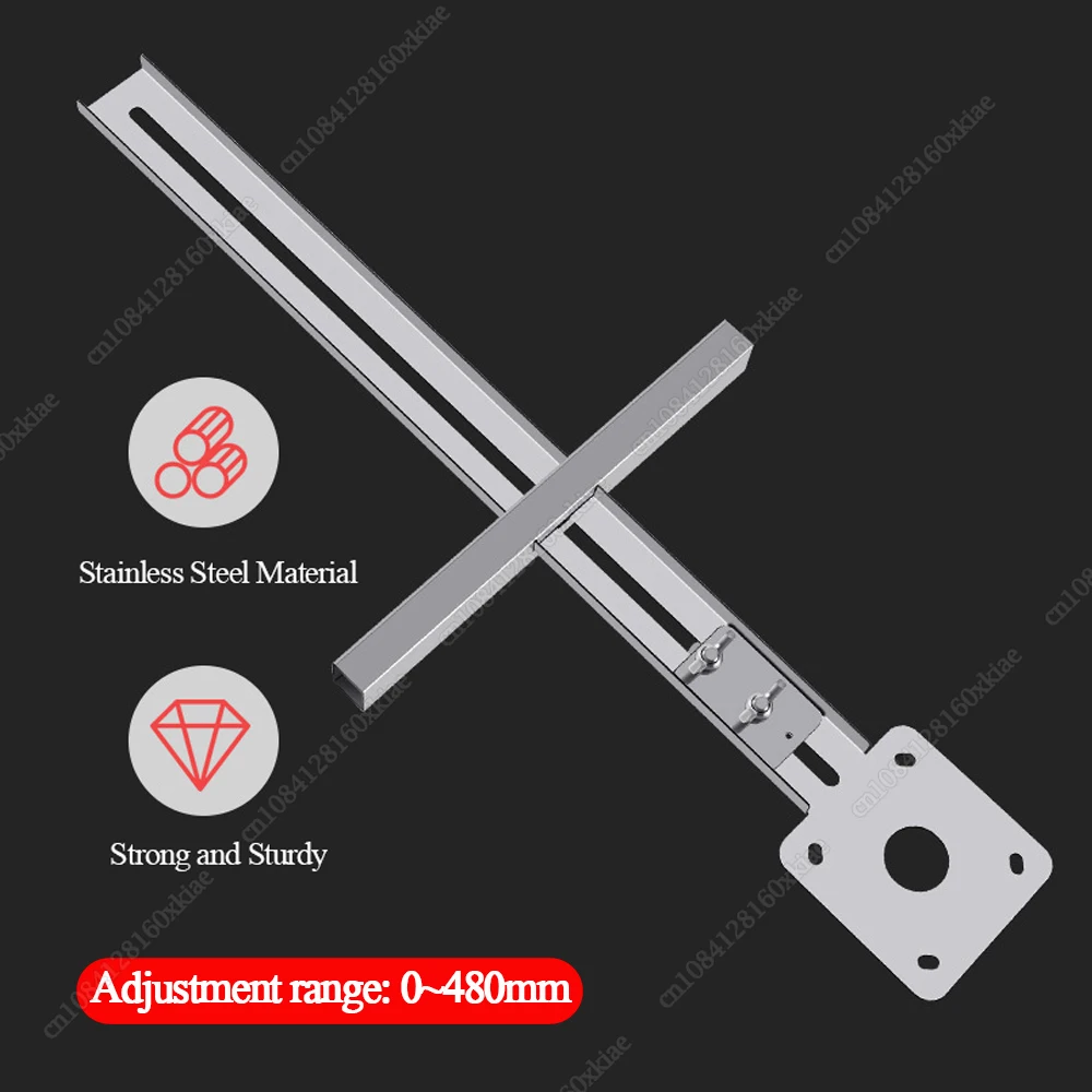 

1PC Router Woodworking Wood Milling Machine Base Professional Edge Trimmer Guide Positioning Accessories Joinery Tools New