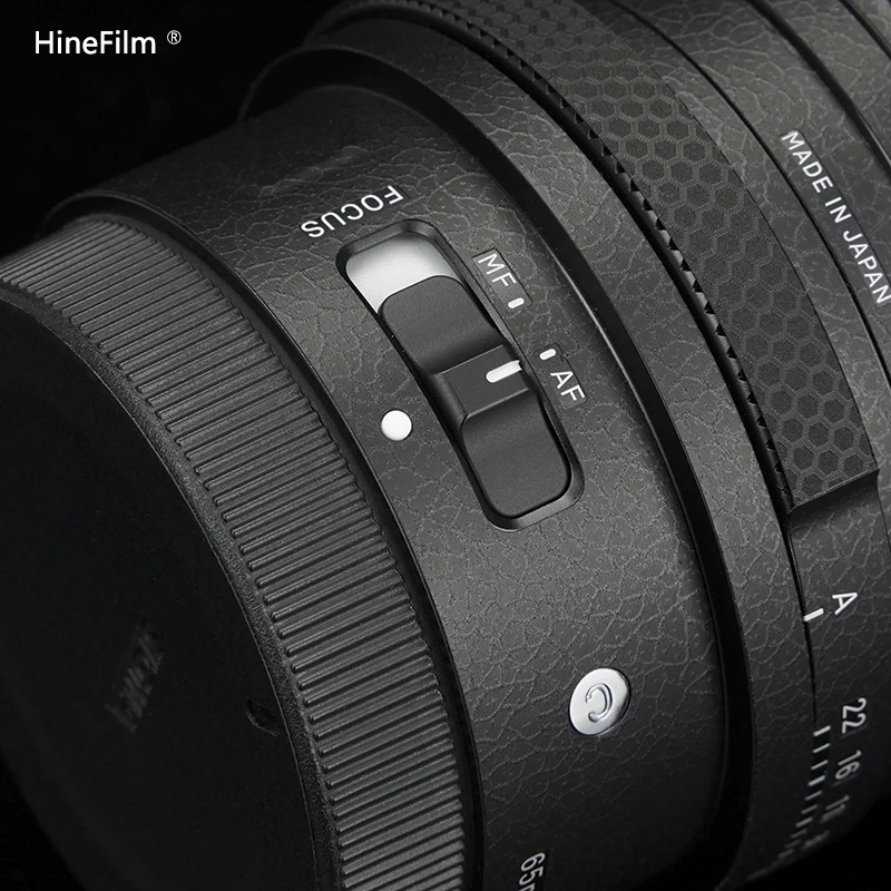 Hinefilm Skin for Sigma 65mm f2 DG DN E / L Mount Lens Decal Skins Sigma 65 F2 Lens Wrap Cover Film for Sigma 65F2 Lens Sticker