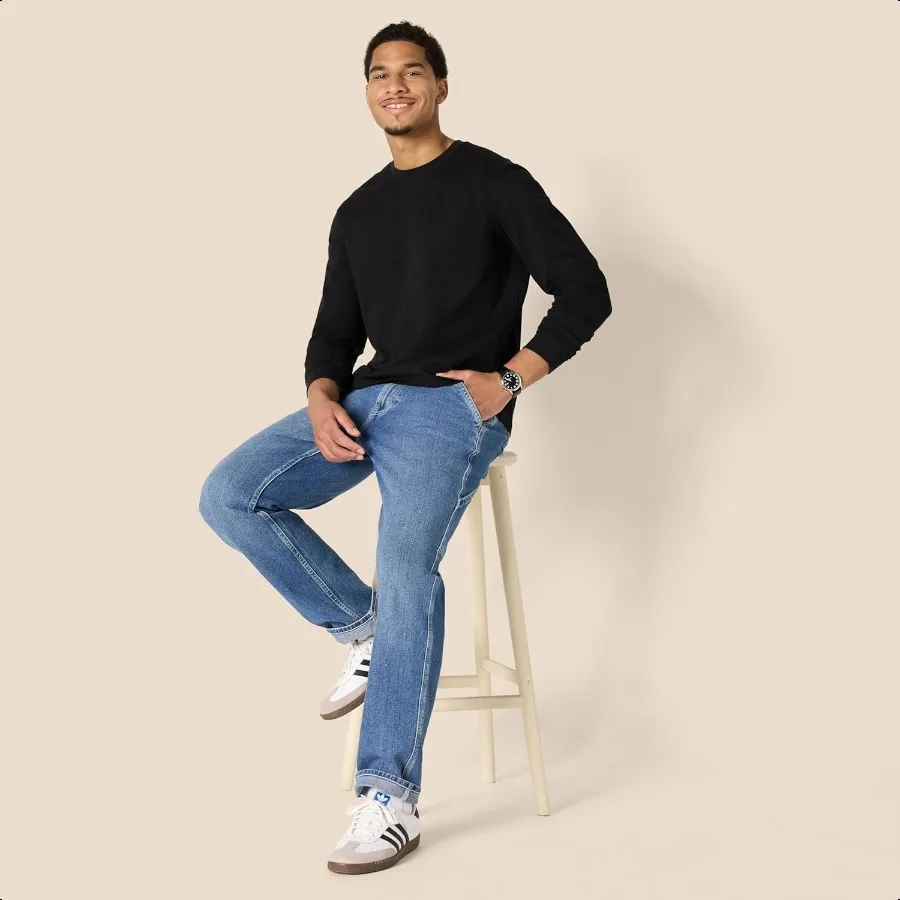 Men's Heavyweight Relaxed Fit Long Sleeve TShirt