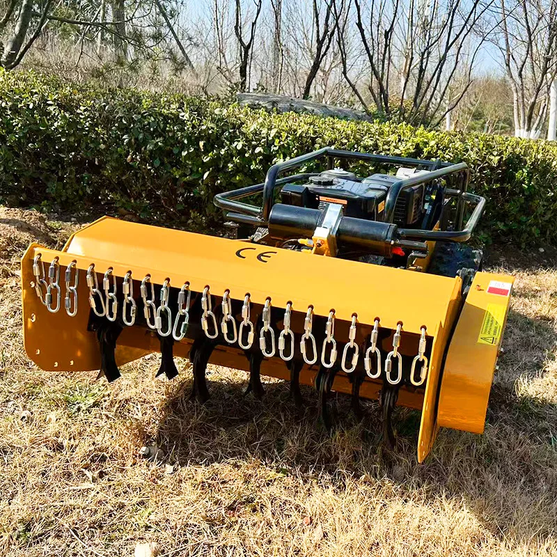 Customized Yoke Remote Control Mower High Horsepower brushcutter Weeding Robot CE Certified Optional EPA Engine