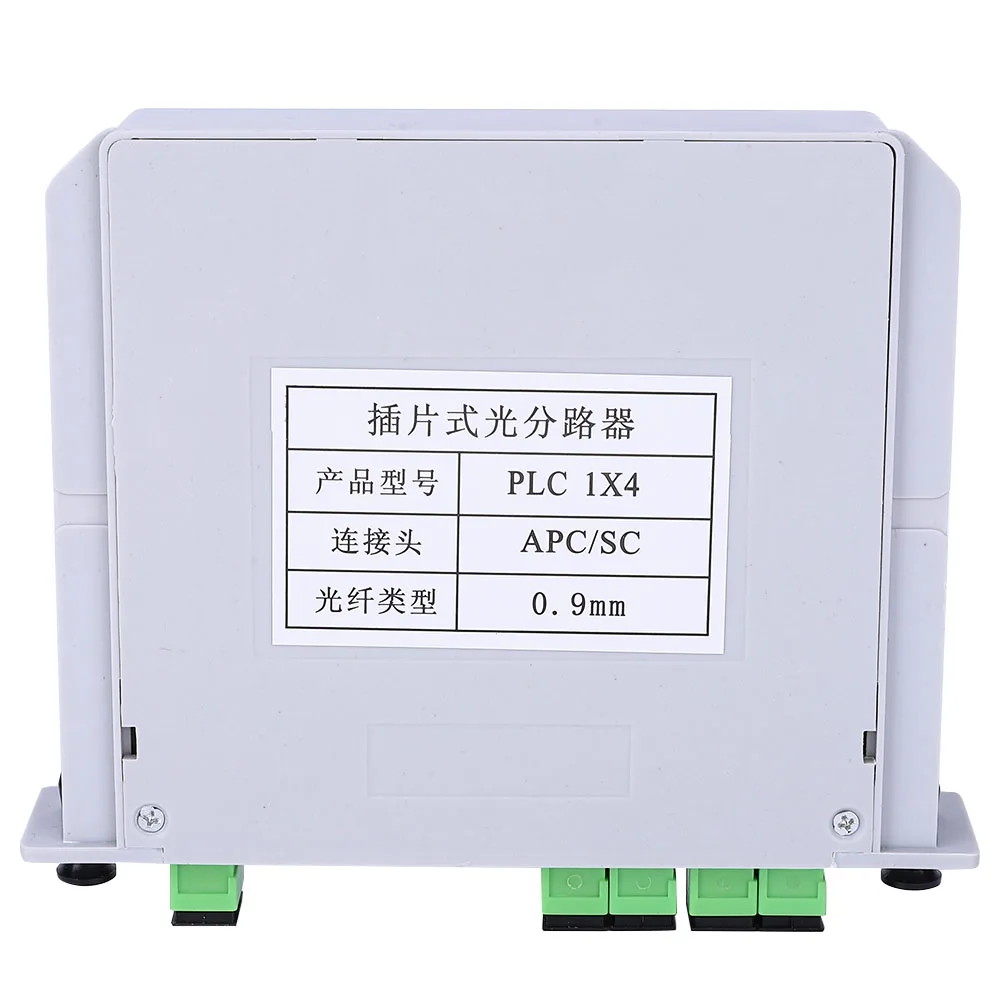 1X4 شفرة الفاصل البصري SC-APC وحدة تقسيم الألياف البصرية PLC أحادية الوضع #2