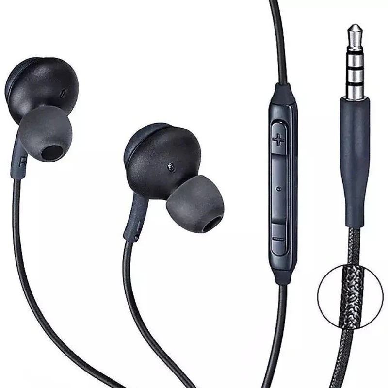 Imagem -02 - Aaa Qualidade In-ear Fones de Ouvido 35 mm com Microfone Remoto para o Telefone Android 20 Pcs Lot Eo-ig955