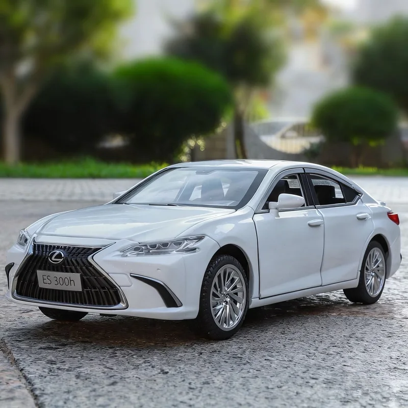 

1:24 ES300h Coupe Alloy Sports Car Model Diecasts Metal Luxy Vehicles Car Model Simulation Sound Light Collection Kids Toys Gift