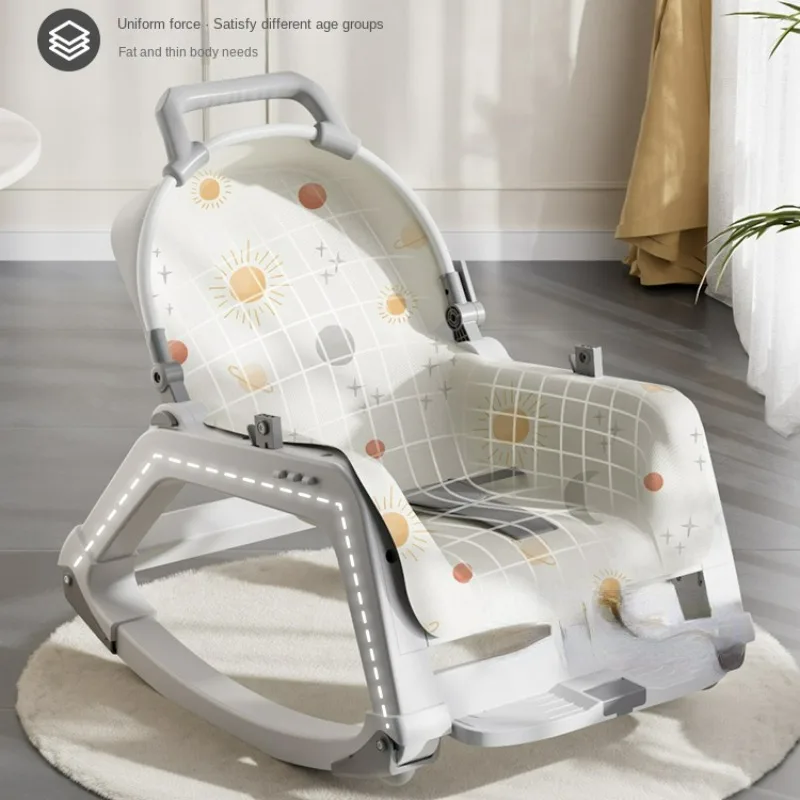 Adjustable Backrest Electric Rocking Chair for Baby, Multi-functional Baby Sleeping Recliner, Baby Cradles Comfort Rocker Baby