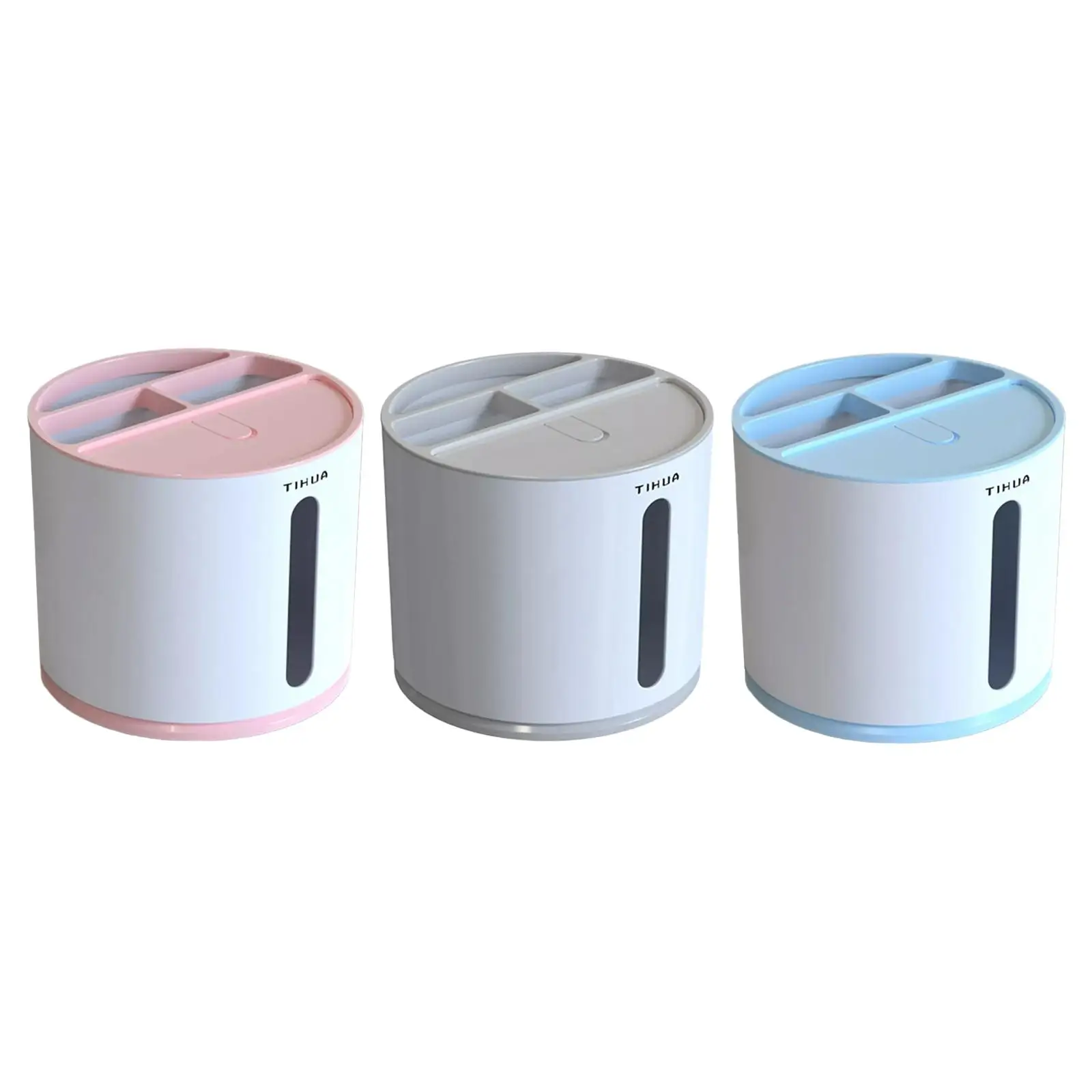 Multifunction Tissue Box Remote Control Organizer for Restaurants Office