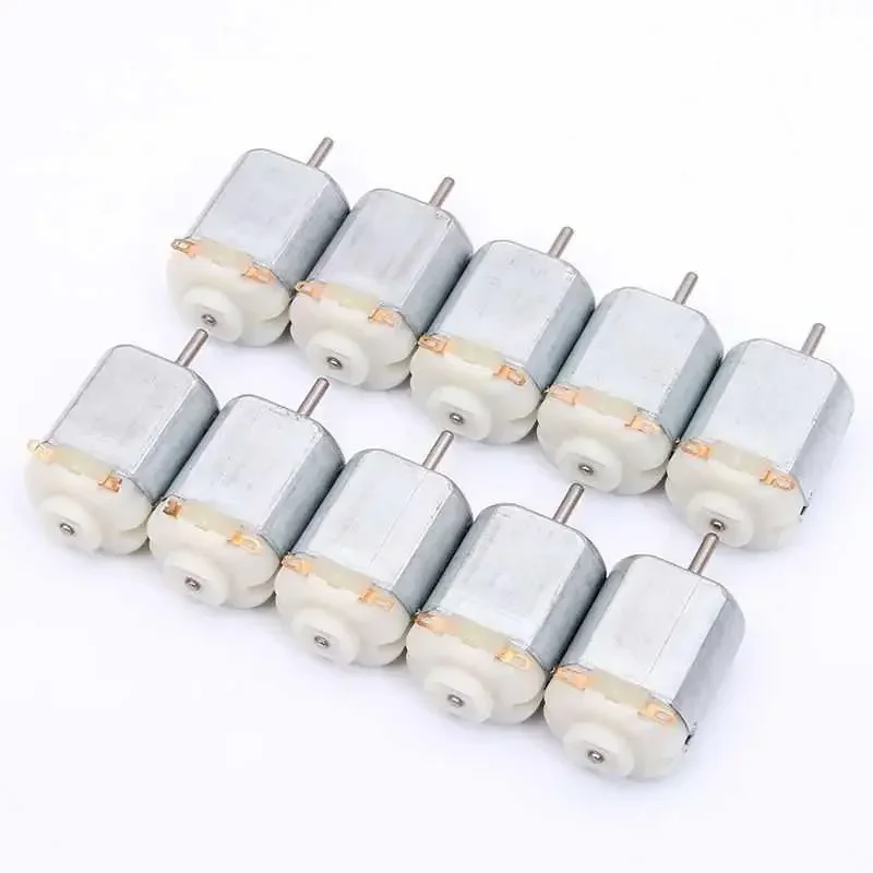 20Pcs 130 Micro DC Motor 3V-6V 8000RPM Miniature Electric motor four-wheel motor small DIY Toys Hobbies Smart Car