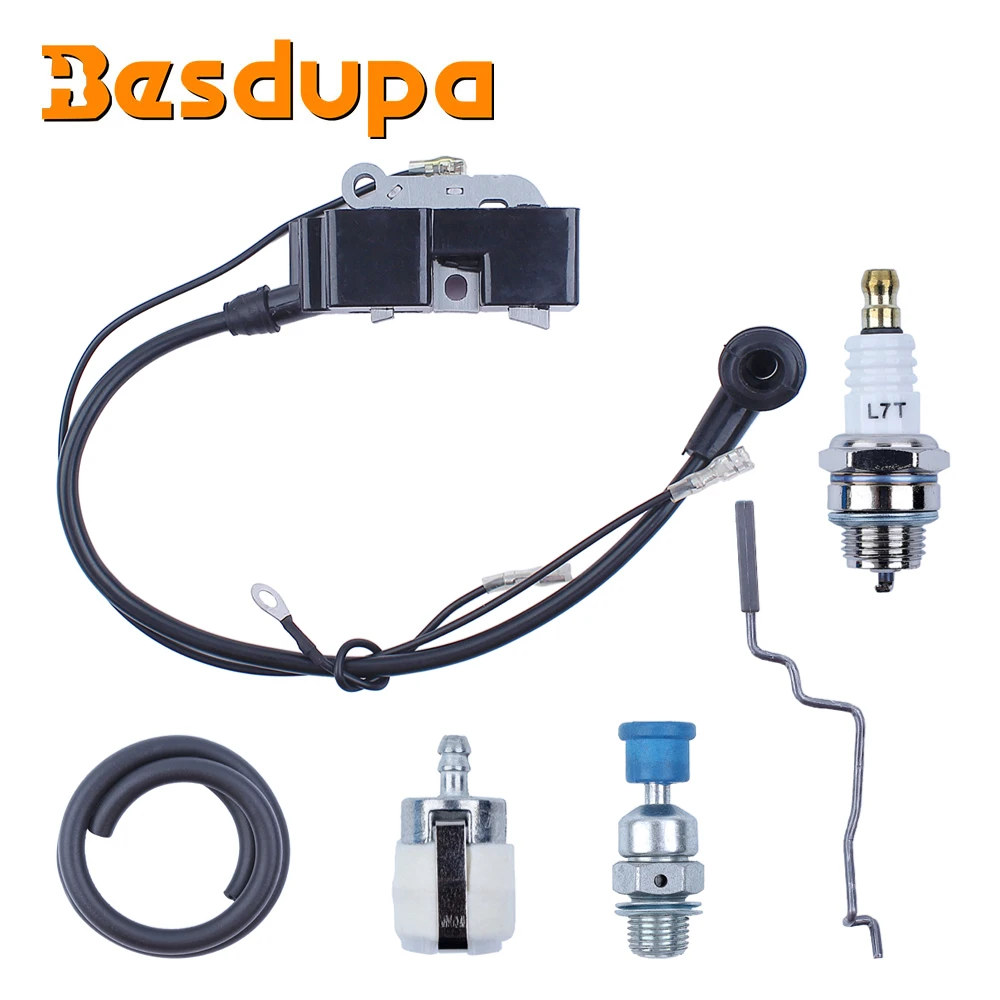 

Ignition COZil DeCOZmpression Valve For Husqvarna 340 345 346 350 353 357 359 Saw Replacement Garden Tool Parts