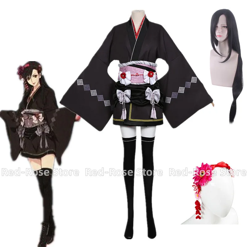 

Anime Cosplay Costume Final Fantasy 7 Remake Tifa Lockhart Short Kimono Lovely Uniform Halloween Suit For Women cosplay dress