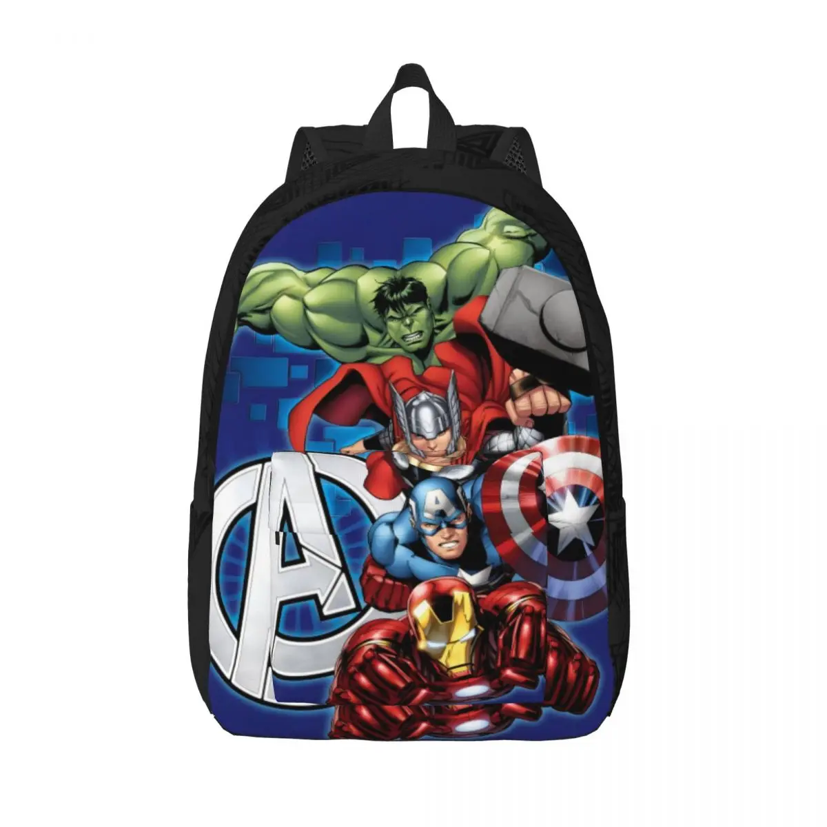 Hiking Download Large Capacity Fashionable Iron Man Kindergarten Bag Children Storage Bag Gift