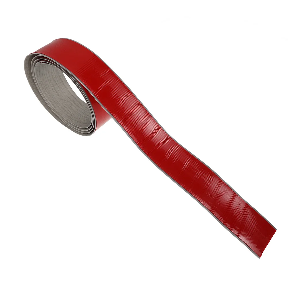 Selbstklebender Bodenübergangsstreifen, 2 m, graue Holzmaserung für Tür, Teppich bis Fliesen, Laminat, Kantenverkleidung, PVC-Gummi-Trennspalt