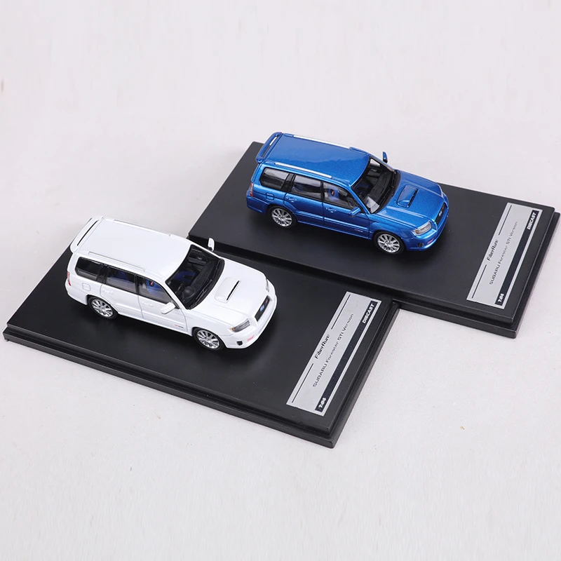Fiberrun 1:64 Forester SG9 Blue/White Alloy Model Car - AliExpress 26