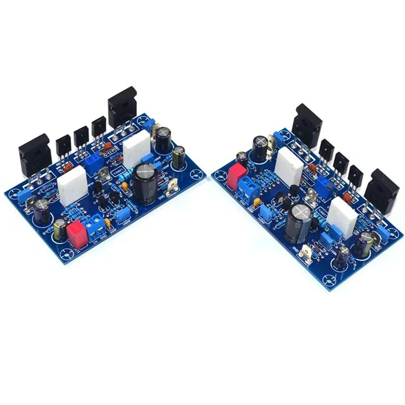 1Pair Power Amplifier Board 100Wx2 Amplificador IRF240 FET Class A Power Amplifier Audio Board Amp For Home Sound Theater