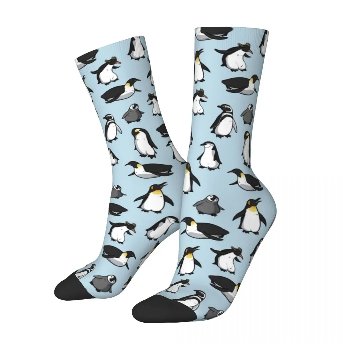 

Cute Penguin Cartoon Animal Socks Men Women Casual Socks Crazy Spring Summer Autumn Winter Stockings Gift