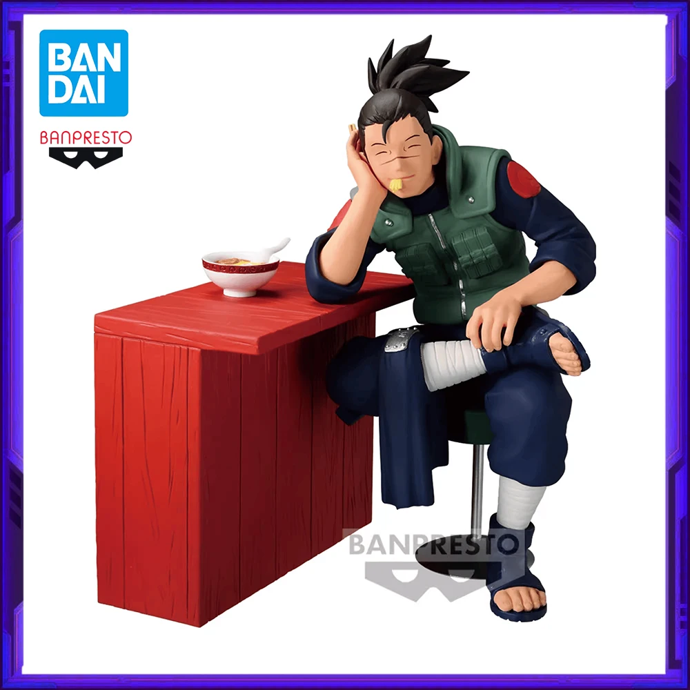 

В наличии Bandai Original Banpresto NARUTO Umino Iruka аниме фигурка модель игрушки