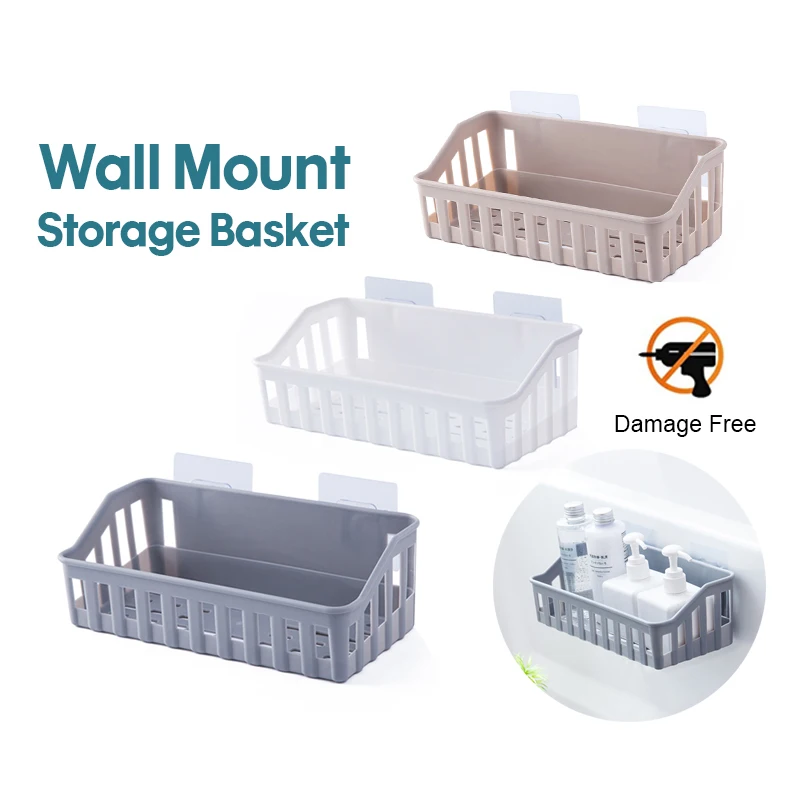 Kitchen Bathroom Rack Organizer Shelves Corner Frame Plastic Shower Caddy Storage Rack Shampoo Holder For Bathroom Accessories