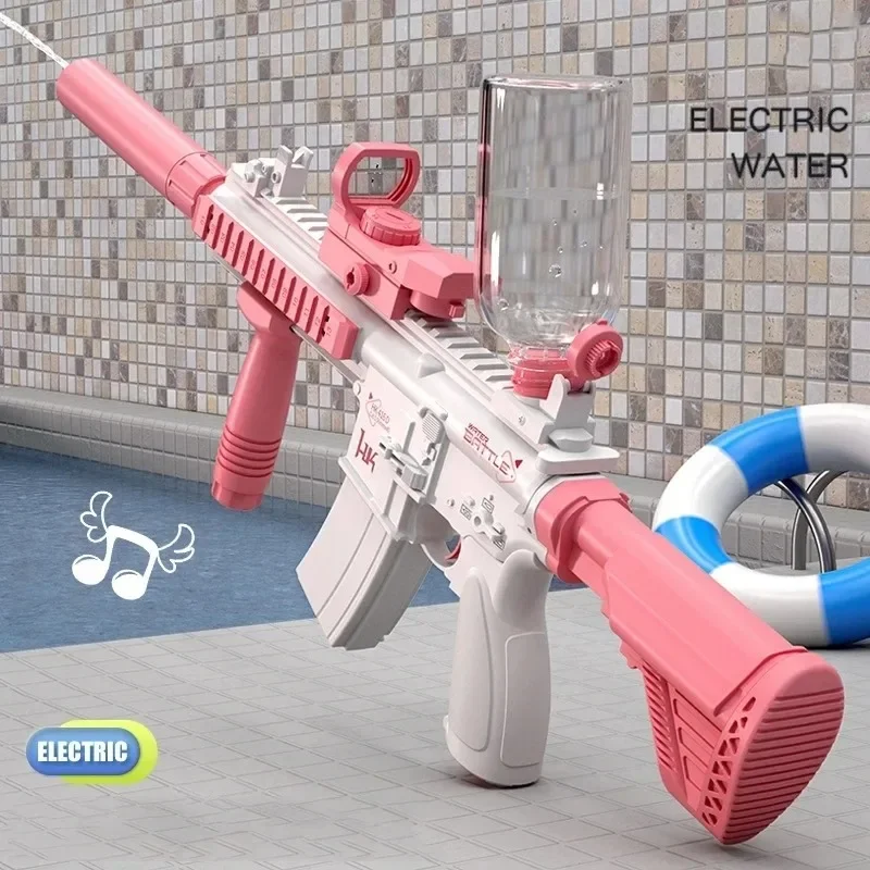 M416 Elektrisch Waterpistool Volautomatisch Schieten Speelgoed Strand Outdoor Entertainment Kinderen En Volwassenen Geschenken