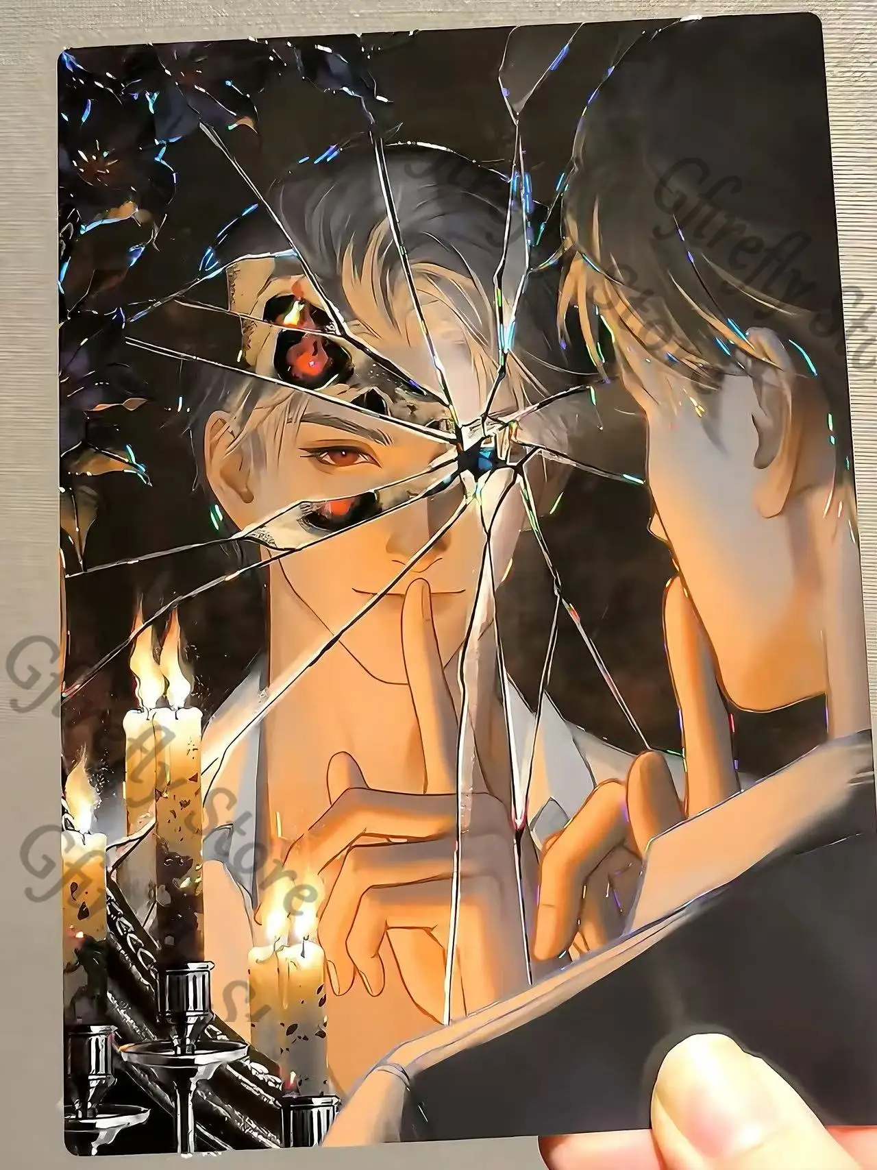 الحب والمساحة العميقة سيلوس تأثيري بطاقة شفافة Transcard الديكور عالية الجودة الحلي جمع الهدايا الحاضر أوتاكو #3