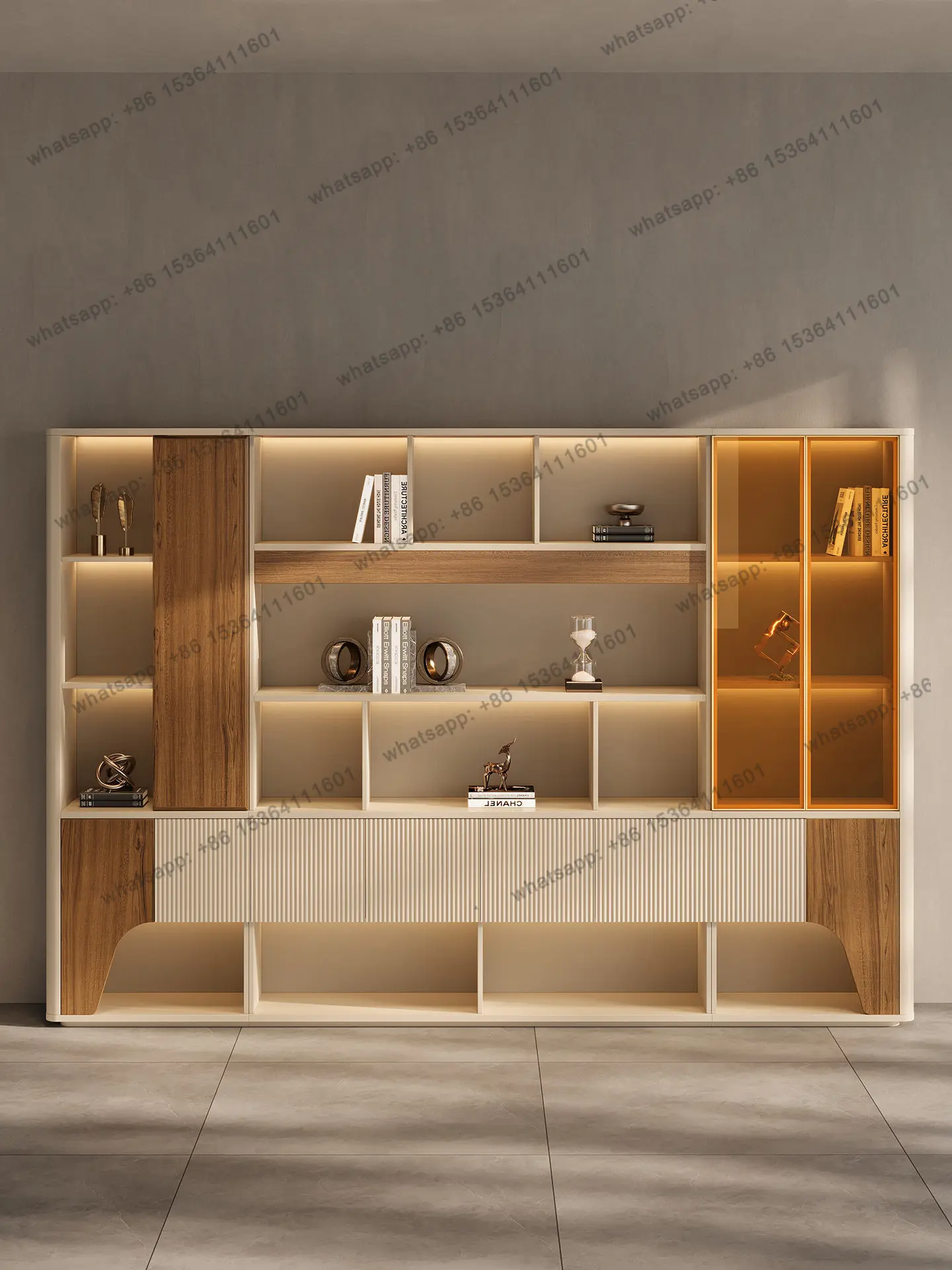 

Boss Office Background Document Cabinet Simple Modern Office Locker