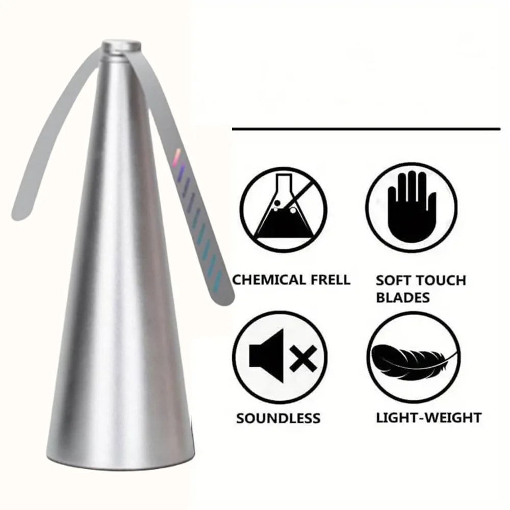 Automatic Mosquito Repellent Fan Fly Mosquito Repeller Fan Battery Powered Portable Pest Control for Home Outdoor Picnic image 2