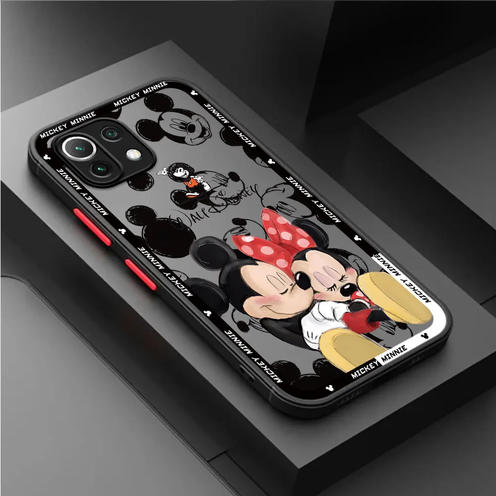 Disney Mickey Mouse Case for Xiaomi Mi 11 Pro 13T 10 Lite 10T 9 SE 12T Pro 11T 11 Lite Silicone Cover