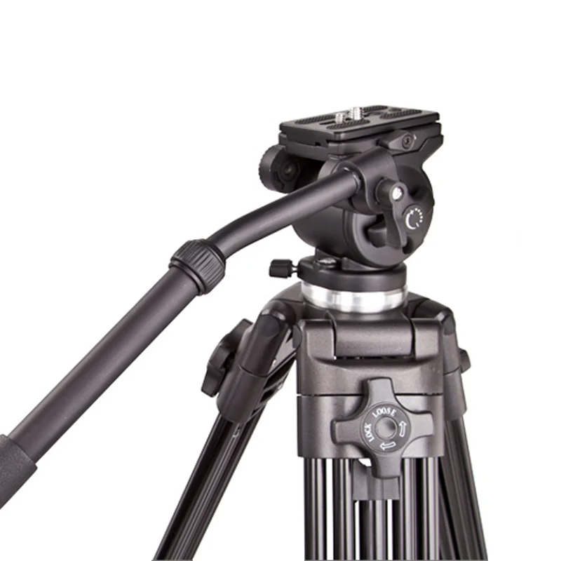 Wholesale Weifeng WF-717 1.8m Professional Flexible Heavy Duty Video Camera Camcorder Tripod with Fluid Head