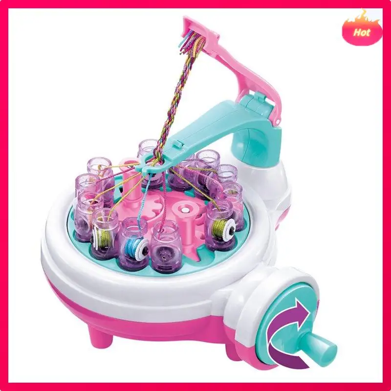

ABYP Children' S Bracelet Knitting Machine DIY Playhouse Knitting Beaded Hand-Crank Design