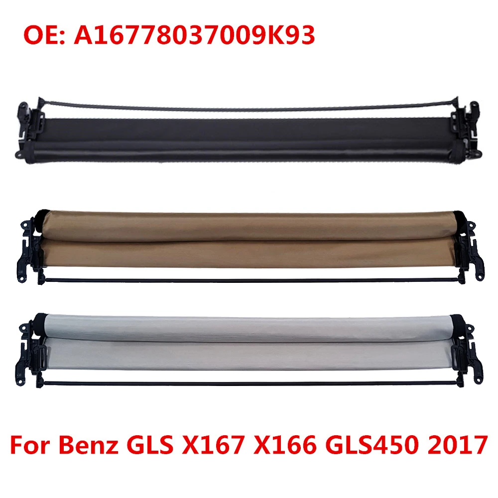 Автомобильная панорамная Солнцезащитная занавеска на крышу в сборе для Mercedes-Benz GLS X167 X166 GLS450 GLE V167 2017