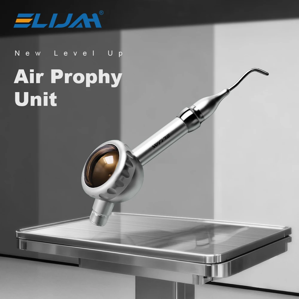 ELIJAH Dental Sandblasting Dentistry Air Prophy Unit B2/M4 Air Abrasion Polisher Sandblasting Gun Dentist Odontologia Tools