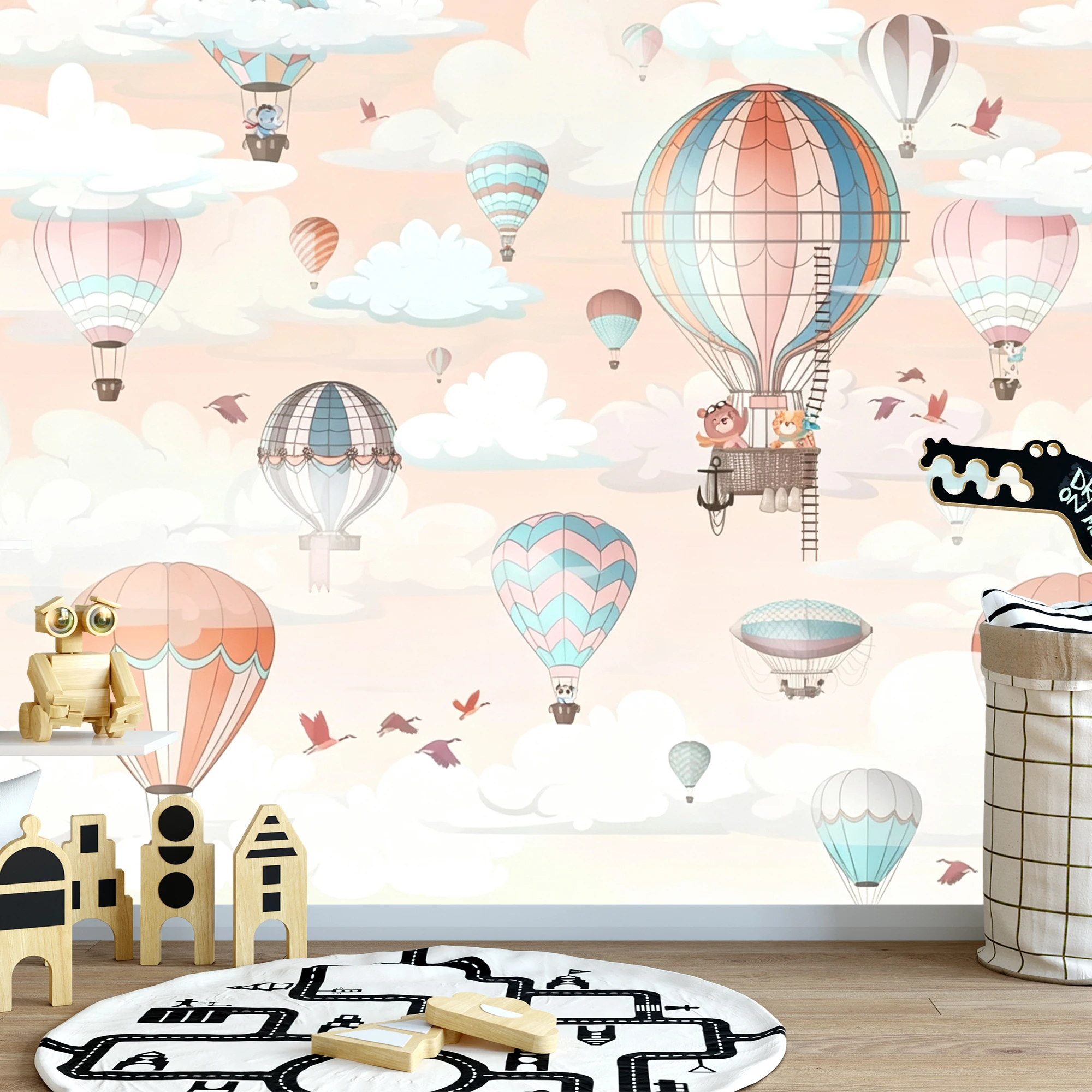 Fototapeta na zamówienie dla d – Baby Nursery Peel And Stick Wallpaper recenzja i cena